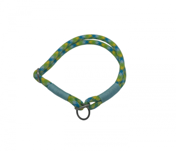 Halsband gelb-grün-blau